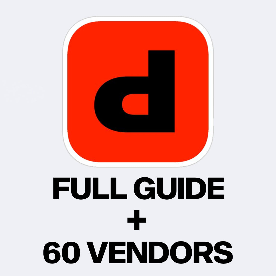 FULL Depop Guide with ALL Vendors (60+ Suppliers)